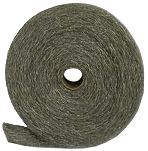 steel wool roll, #0000 steel wool, fine steel wool, steel wool reel