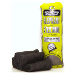 Elephant Brand #00000 Steel Wool, Professional Grade: 250g Project Roll - Steel  Wool