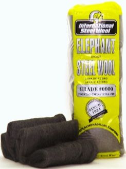 12 Pack, Steel Wool Hand Pads (16 Pads/ Bag) - Grade #0000