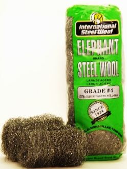 12 Pack, Steel Wool Hand Pads (16 Pads/bag) – Grade #4