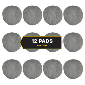 Jumbo Steel Wool Floor Pads - 12 per case
